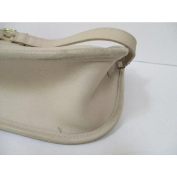 *Coach Vintage Shoulder Cream Leather Cross Body Bag - Picture 5 of 12